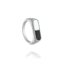 Bague STYLES Nacre & Onyx