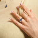 Bague Réversible LÉGENDE – Argent et Lapis-Lazuli