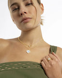 Colliers ras-de-cou trèfle portés