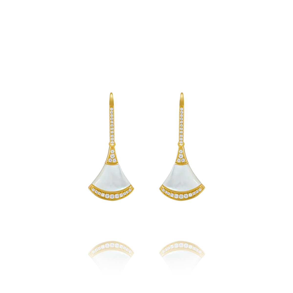 Boucles D'oreilles Dormeuses Cristal Cœur Mauve - Base Argentée - Occasion - Détails En Description