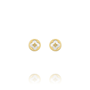 Boucles d'Oreilles clous LÉGENDE Trèfle