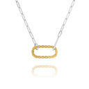 Collier STYLES bicolore tressé